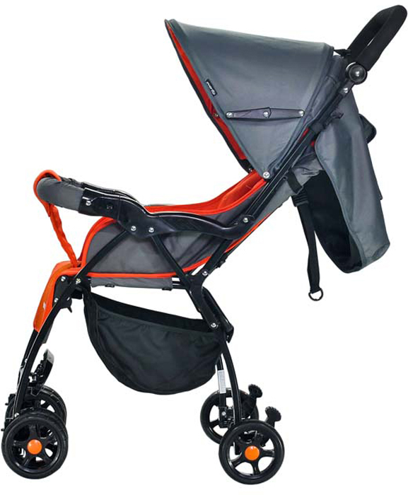 фото Коляска прогулочная Everflo Cricket orange Е-219 оранжевый