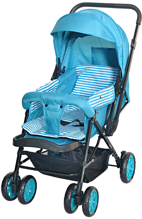 фото Коляска прогулочная Everflo Range blue E-200 синий