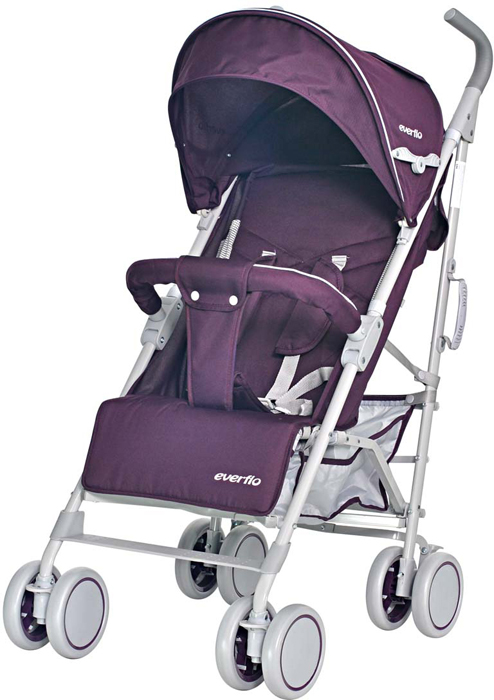 фото Коляска прогулочная Everflo ATV purple  Е-1266 бордовый