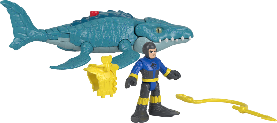 фото Imaginext Набор фигурок Jurassic World Mosasaurus & Diver