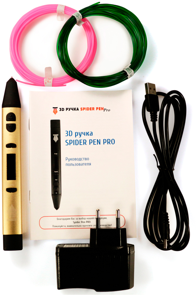 фото Набор для 3D рисования Pro Spider pen