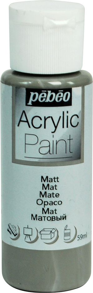Pebeo Краска акриловая Acrylic Paint матовая цвет 097820 мышиный 59 мл