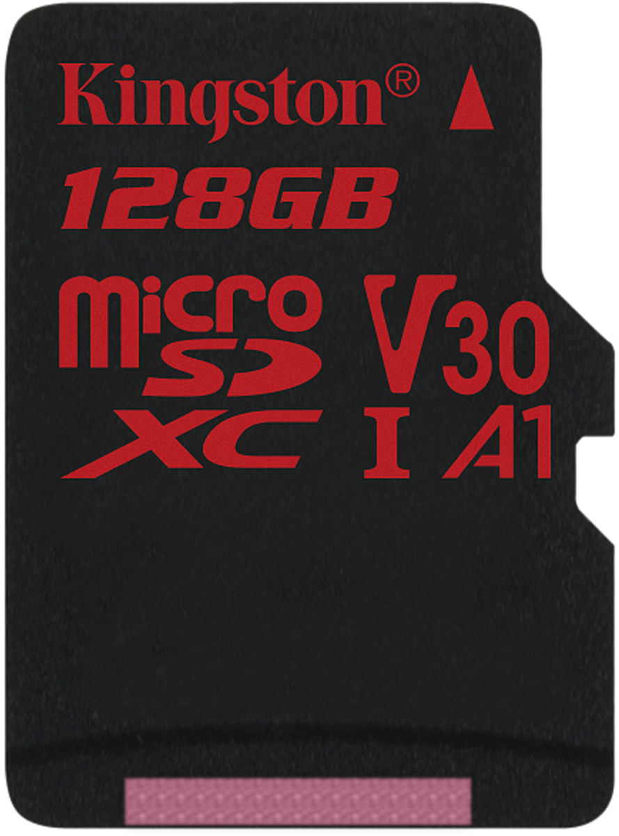 фото Kingston microSDXC Canvas React UHS-I Class U3 128GB карта памяти без адаптера