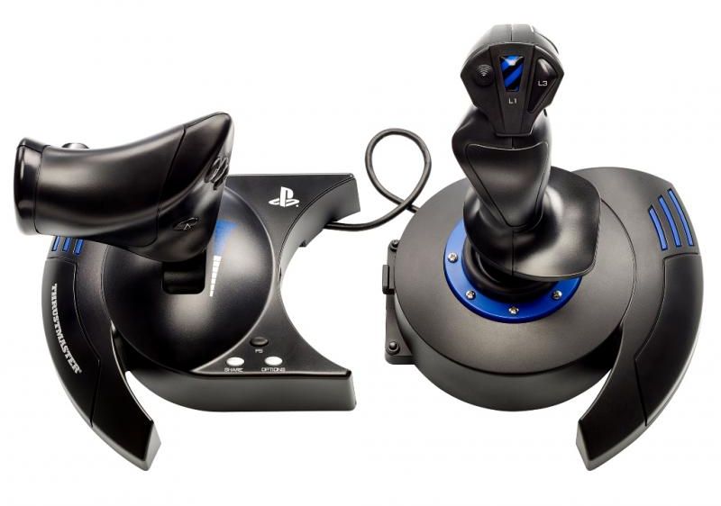 фото Thrustmaster T-Flight Hotas 4 official EMEA джойстик для PS4/PC