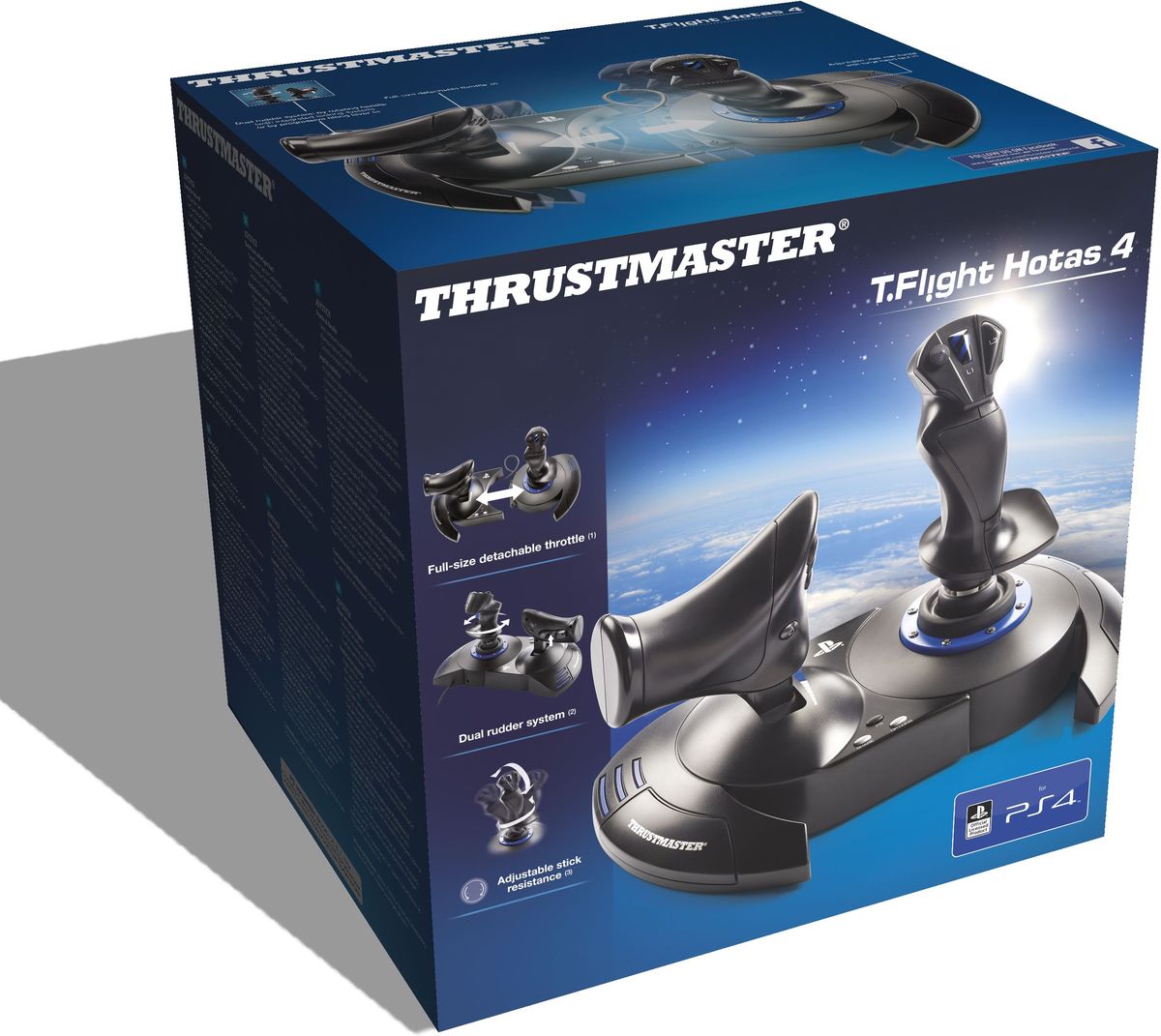 фото Thrustmaster T-Flight Hotas 4 official EMEA джойстик для PS4/PC