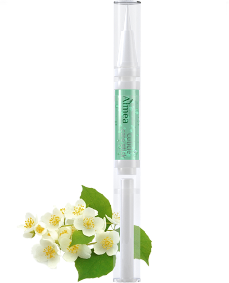 Almea Cuticle care stick Jasmine Масло для ухода за кутикулой и ногтями, жасмин, 3 мл