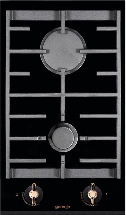 Варочная панель Gorenje GC341INB, газовая, встраиваемая, черный