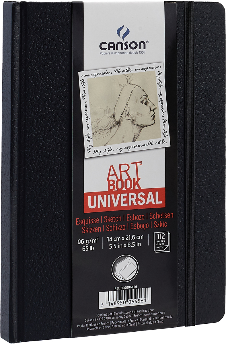 Canson Блокнот для зарисовок Universal 14 х 21,6 см 112 листов Canson Блокнот для зарисовок Universal 14 х 21,6 см 112 листов