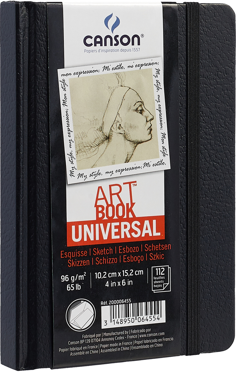 Canson Блокнот для зарисовок Universal 10,2 х 15,2 см 112 листов Canson Блокнот для зарисовок Universal 10,2 х 15,2 см 112 листов