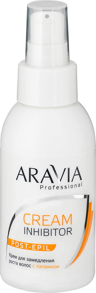 Aravia Professional Крем для замедления роста волос с папаином, 100 мл
