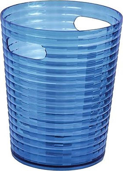 фото Ведро для мусора Fixsen "Glady", цвет: темно-синий, 6,6 л