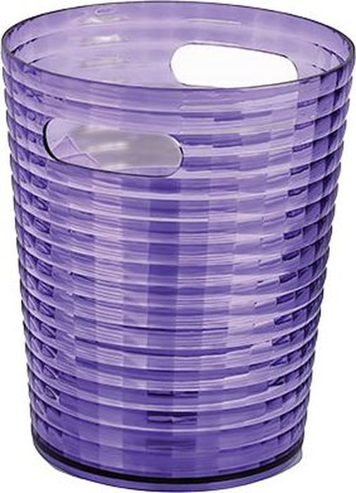 фото Ведро для мусора Fixsen "Glady", цвет: фиолетовый, 6,6 л