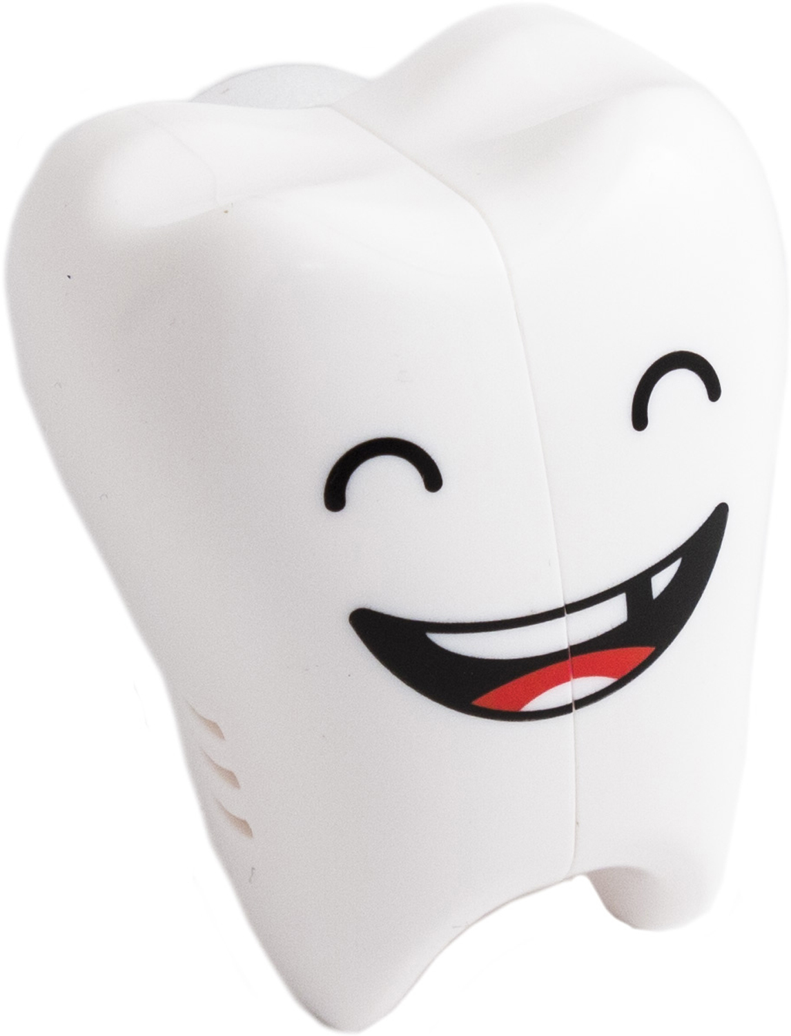 фото Держатель для зубной щетки Эврика "Зубик", цвет: белый