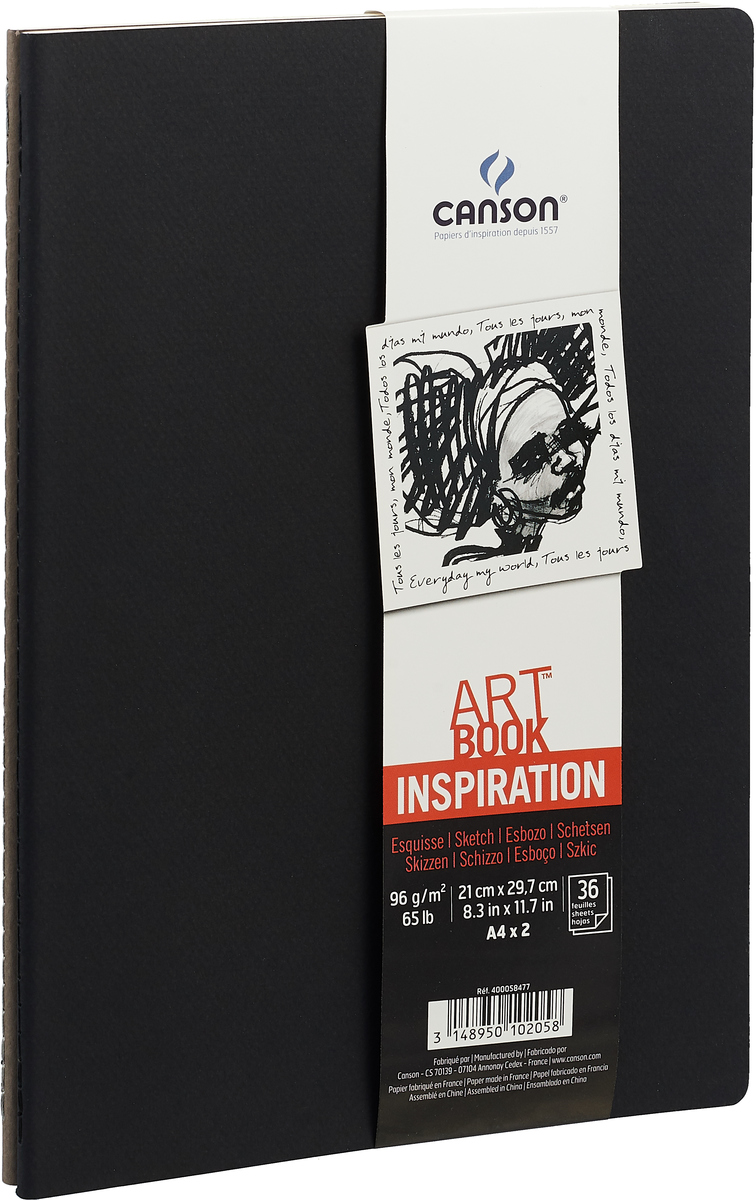 Canson Блокнот для зарисовок Art Book А4 36 листов 2 шт Canson Блокнот для зарисовок Art Book А4 36 листов 2 шт