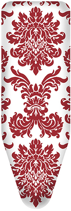 фото Чехол для гладильной доски Colombo New Scal "Persia Red", цвет: красно-белый, 124 х 46 см