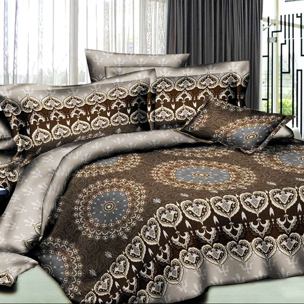 фото Комплект белья "Letto", 1,5-спальный, наволочки 70х70. PS84-3 Letto home textile