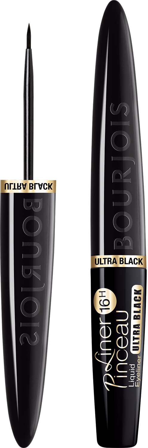 фото Bourjois Подводка Жидкая Для Глаз "Liner Pinceau 16h" Тон 35 ultra black 2,5 мл