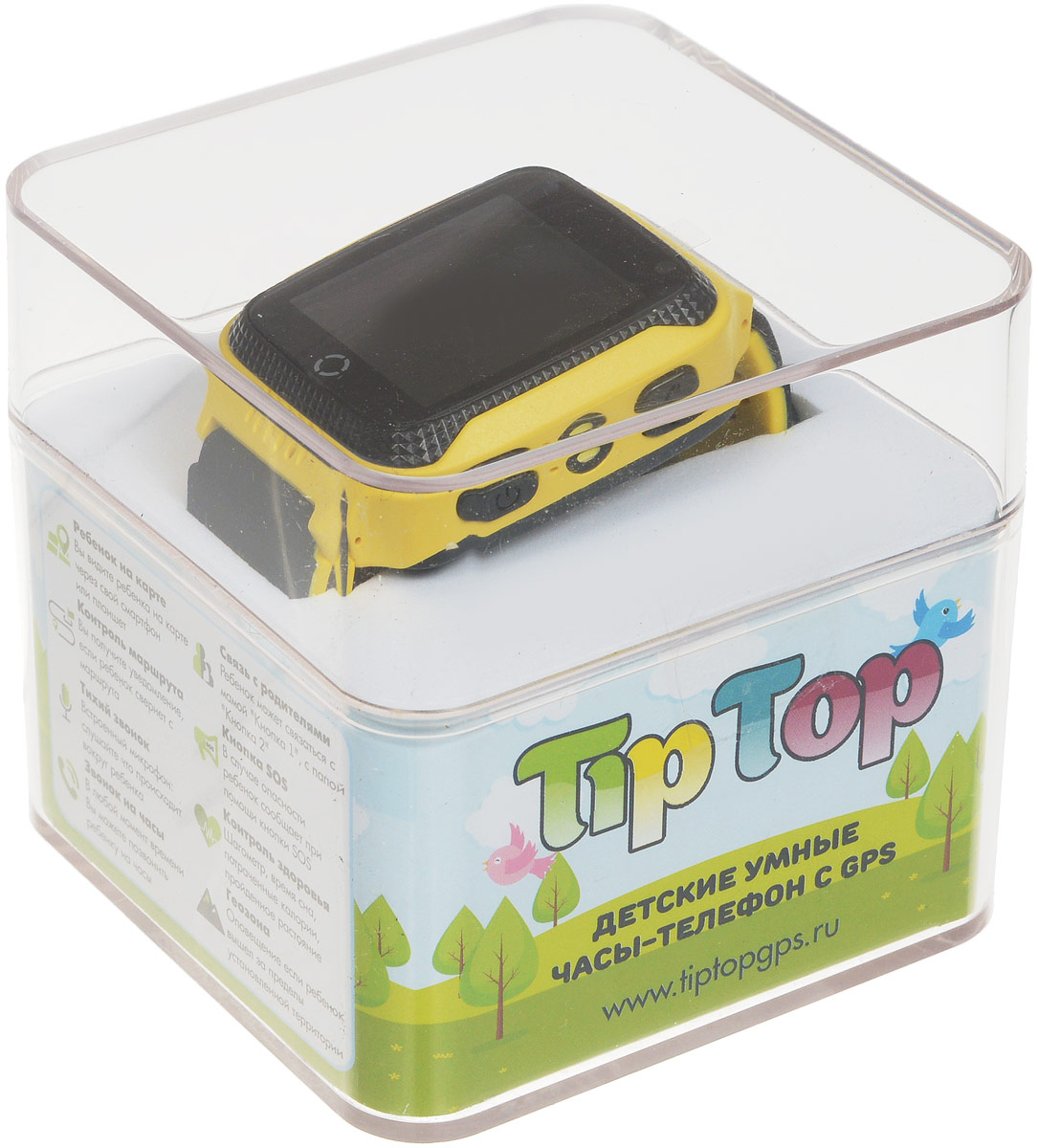 фото Умные часы для детей TipTop 500ЦФС, оранжевый