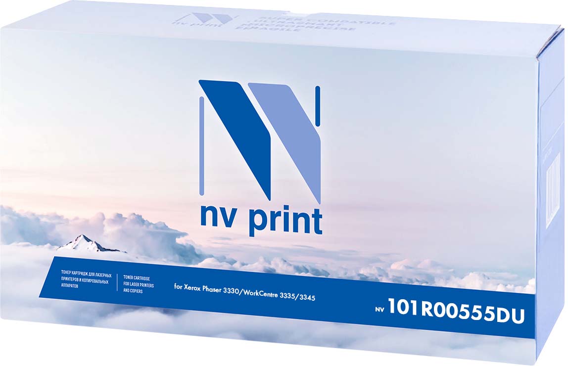 фото NV Print NV-101R00555DU, Black фотобарабан для Xerox Phaser 3330/WorkCentre 3335/3345 (30000k)