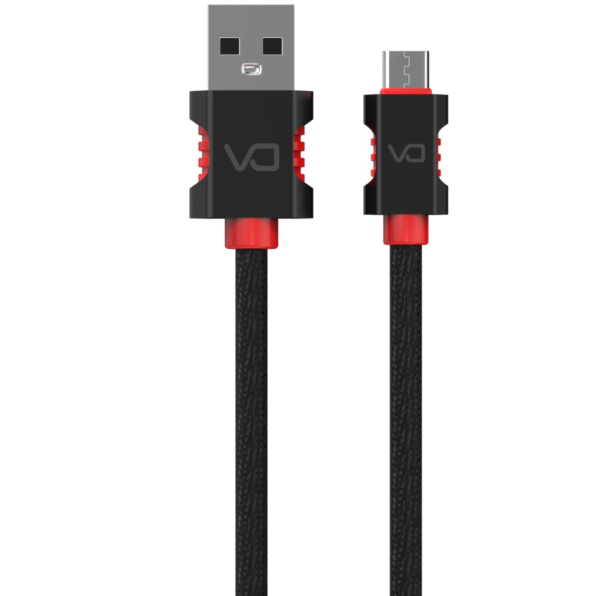 фото Кабель DA DT0014TBK USB-Type C, 1 м, серебристый, черный