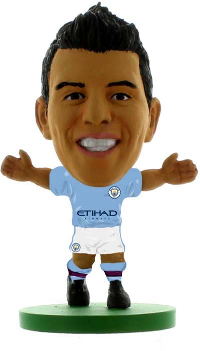 фото Фигурка SoccerStarz футболиста ФК Манчестер Сити Man City Sergio Aguero Home V-2018, 404120