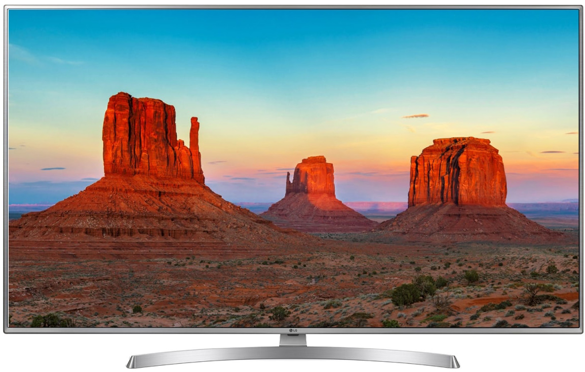 фото Телевизор LG 55UK6510 55", серебристый