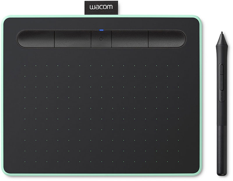 Графический планшет Wacom Intuos M Bluetooth Pistachio CTL-6100WLE-N, Pistachio Графический планшет Wacom Intuos M Bluetooth Pistachio CTL-6100WLE-N, Pistachio