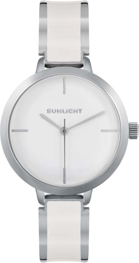 Часы наручные женские Sunlight, цвет: белый. S335ASW-01BA