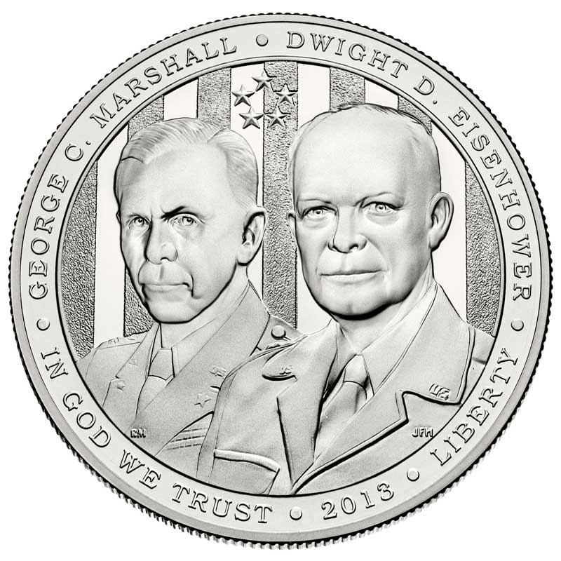 Доллар сша в 2013 году. США 1 доллар (Dollar) серебро 2013 George c Marshall Dwight d. Американские 5 звездочные генералы. Д Эйзенхауэр. Dwight d Eisenhower Masks.