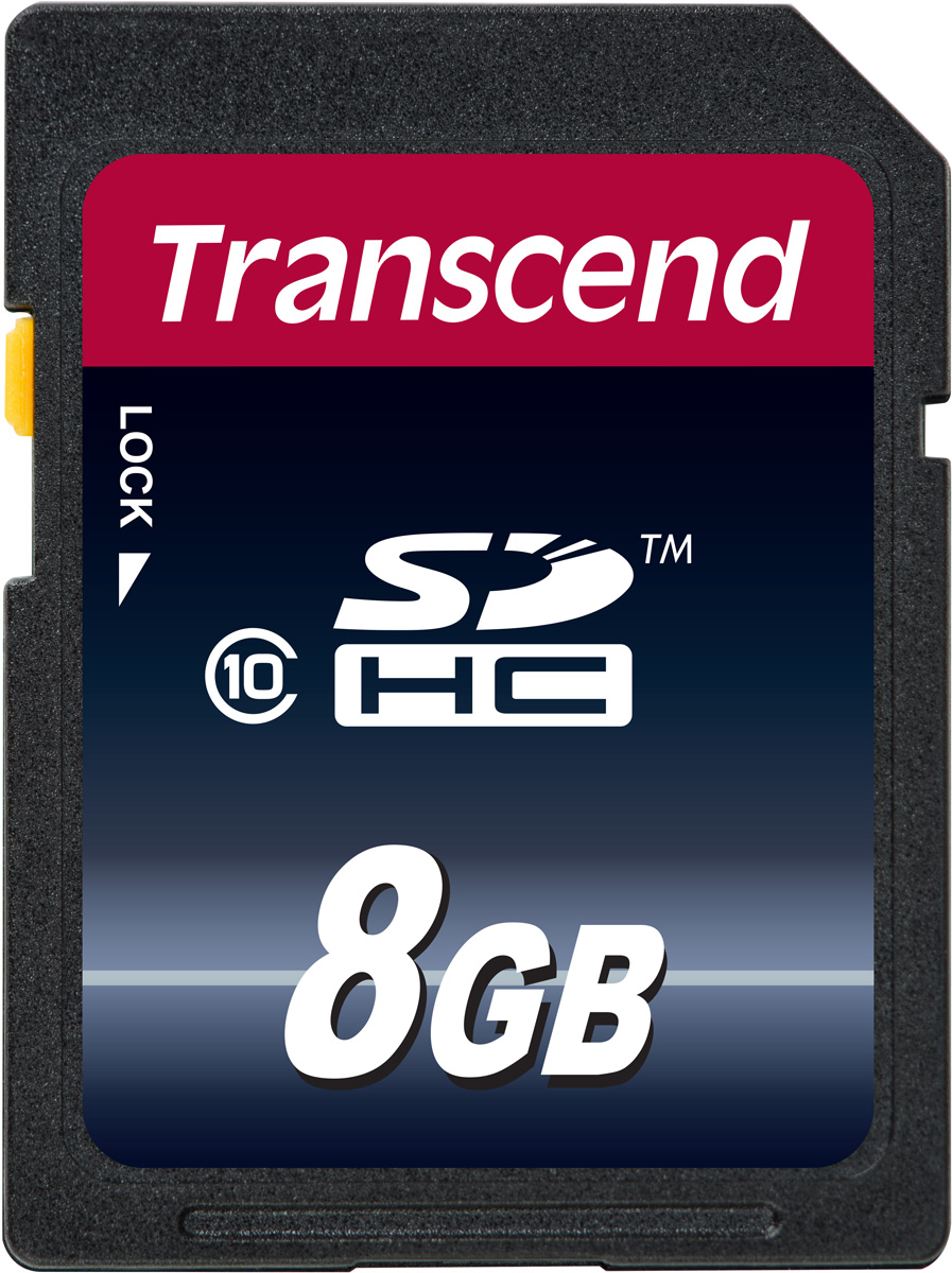 фото Transcend SDHC Class 10 8GB (TS8GSDHC10) карта памяти