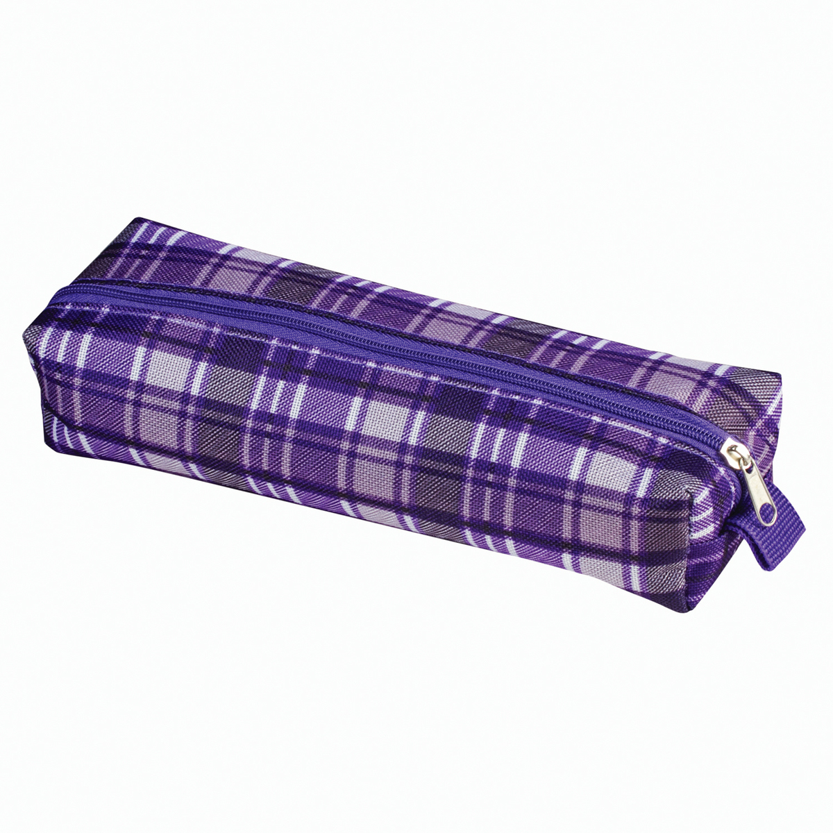 Brauberg Пенал-косметичка Шотландия цвет фиолетовый. 226727