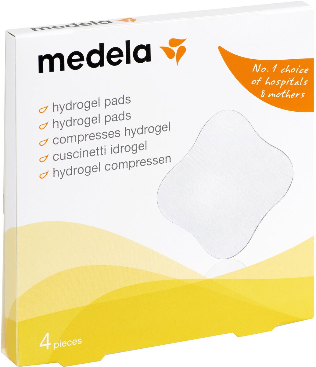 фото Medela Накладка для кормления гидрогелевые 4 шт