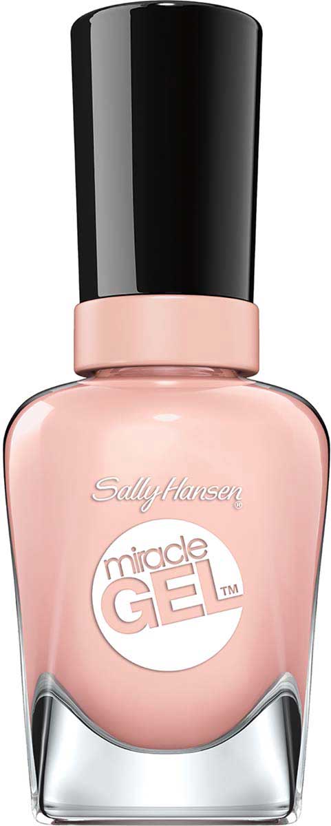 фото Sally Hansen Гель Лак для ногтей Miracle Gel, тон №246 In The Sheer, 14 мл