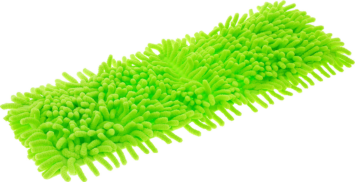 фото Насадка для швабры "МФК-профит", сменная, цвет: зеленый, 42 x 12 x 3 см