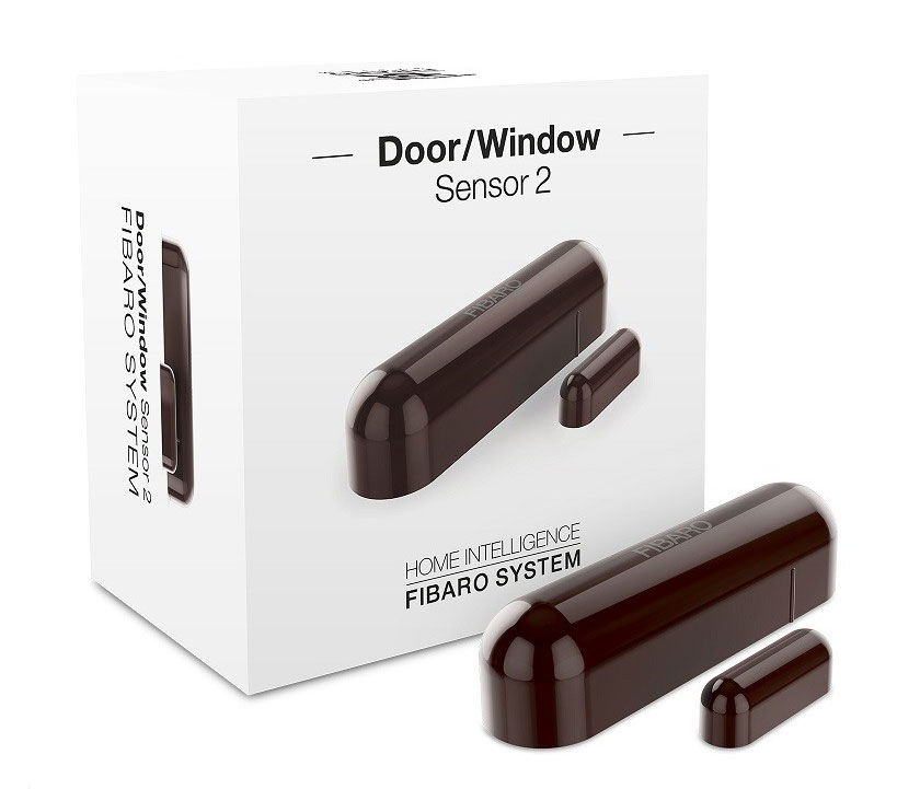фото Модуль расширения FIBARO Датчик открытия двери/окна SMART HOME DOOR/WINDOW SENSOR2, коричневый
