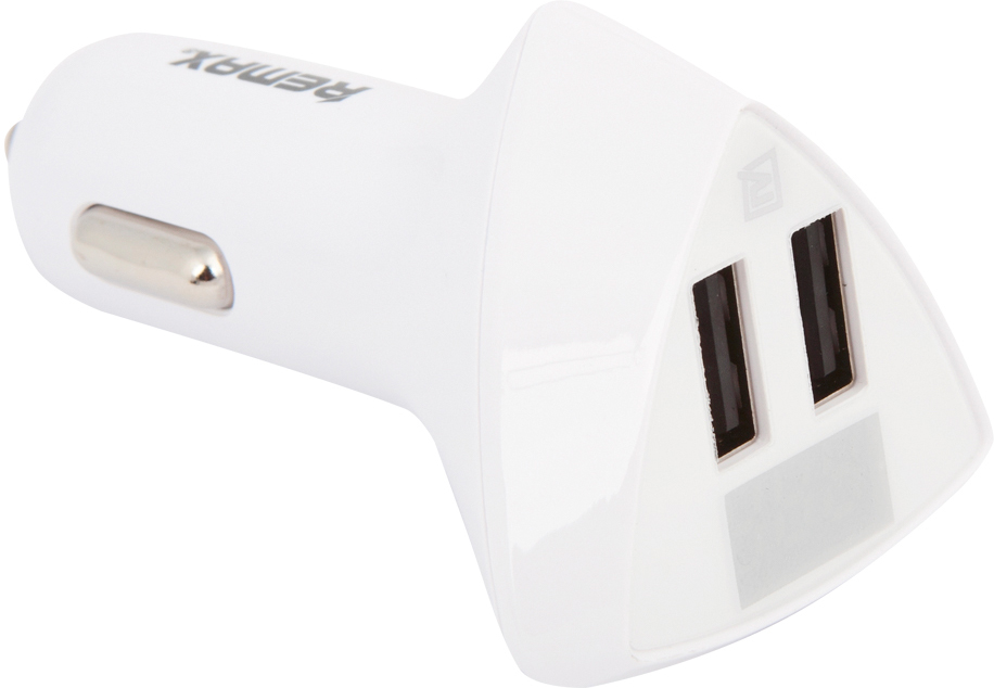 фото REMAX Alien Series Car Charger RCC208, White автомобильное зарядное устройство