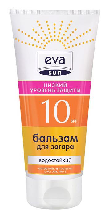 фото Pollena Eva Бальзам для загара Eva Sun низкий уровень защиты SPF 10, 200 мл