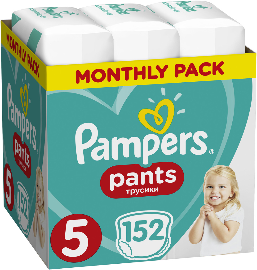 фото Pampers Трусики Pants 12-17 кг (размер 5) 152 шт