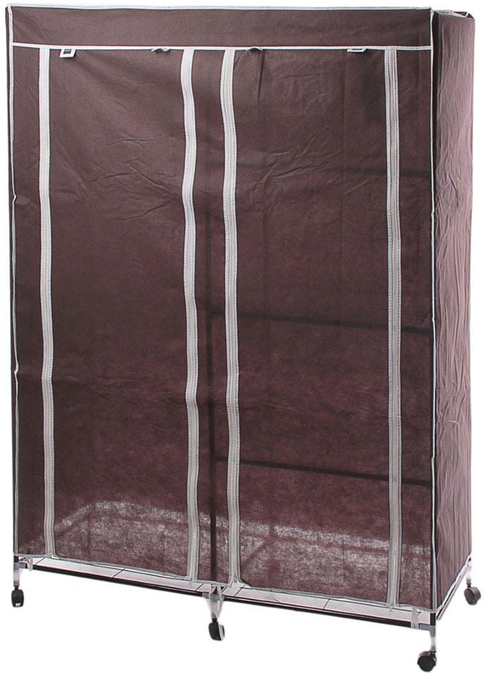 фото Мобильный шкаф для одежды "Sima-land", цвет: коричневый, 120 х 50 х 175 см 178922