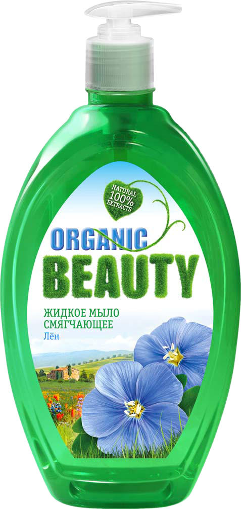 фото Organic Beauty Мыло жидкое Смягчающее, 500 мл
