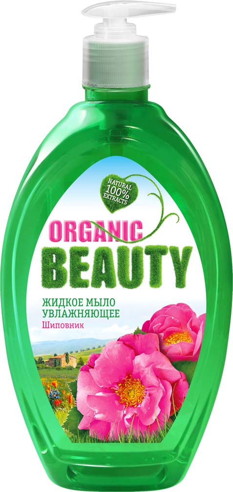 фото Organic Beauty Мыло жидкое Увлажняющее, 500 мл