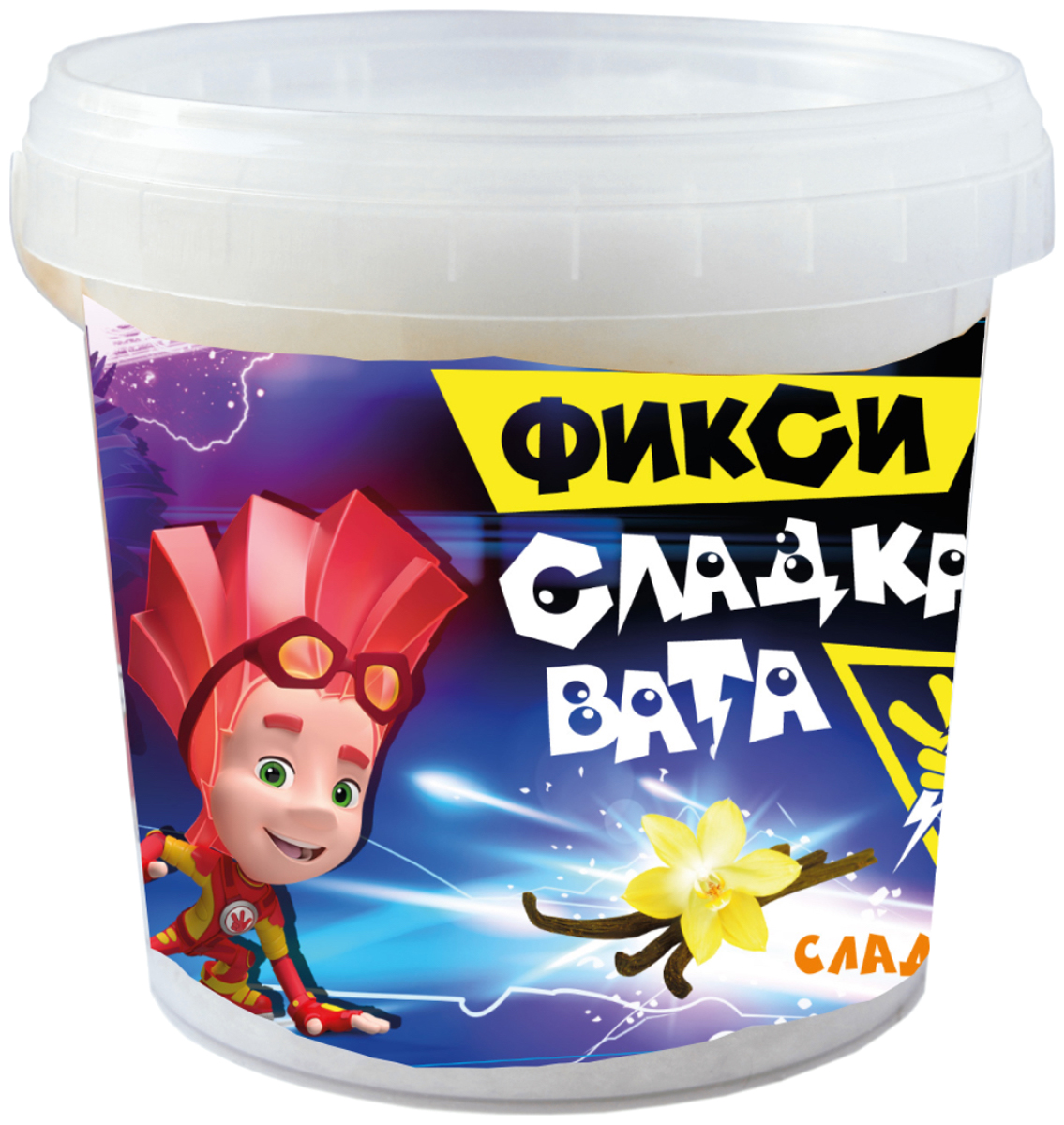 фото Я сладкая Фиксики сахарная вата классика, 1 л