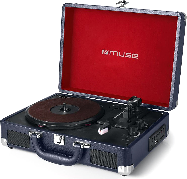 Проигрыватель виниловых дисков Muse MT-101DB, Blue