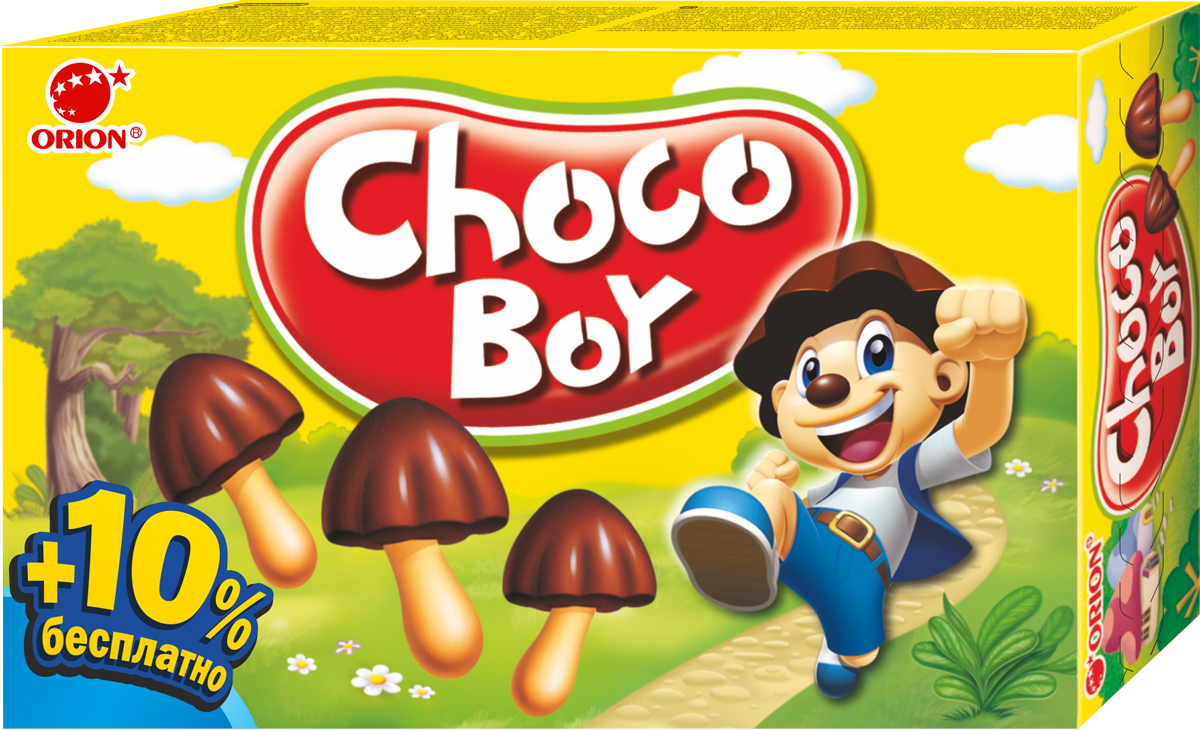 Печенье Orion Choco boy, 135 г