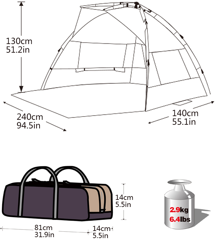 фото Тент King Camp "7004 Missisipi Fantasy", цвет: бирюзовый Kingcamp