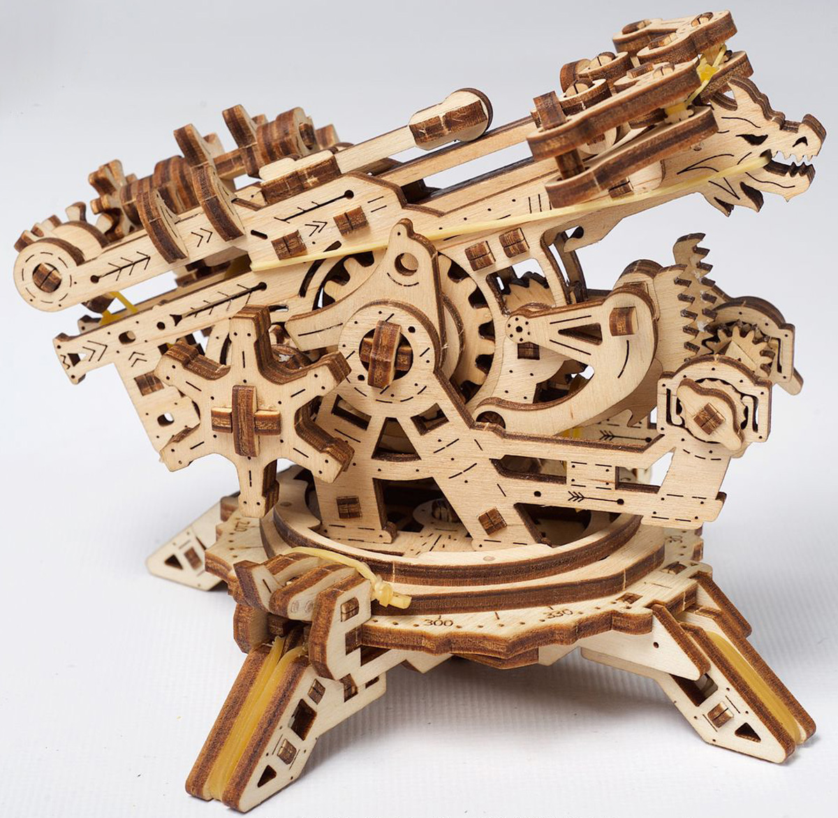 Деревянные механизмы. UGEARS конструктор. Башня-аркбаллиста. Югирс раша. Югирс конструкторы из дерева.