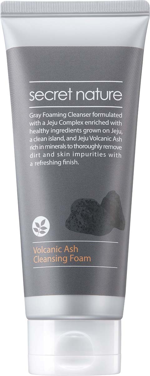 фото Secret Nature Volcanic Ash Cleansing Foam Пенка для умывания с вулканическим пеплом, 150 мл