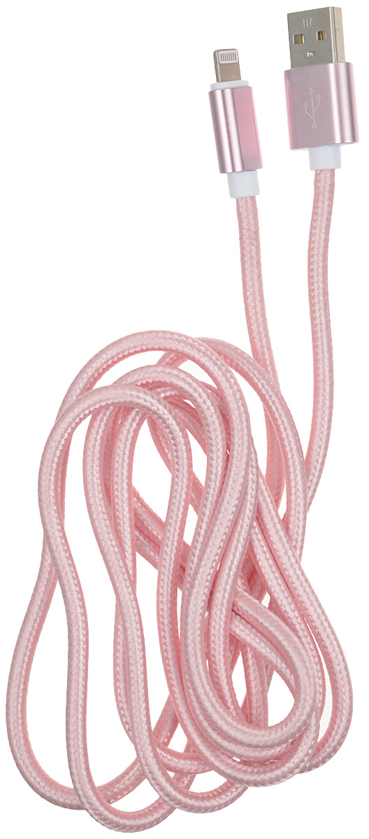 Red Line УТ000014153, Pink кабель USB-Lightning (2 м)