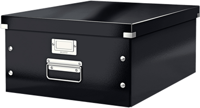 Leitz Короб архивный Click-n-Store размер L (A3) цвет черный Leitz Короб архивный Click-n-Store размер L (A3) цвет черный