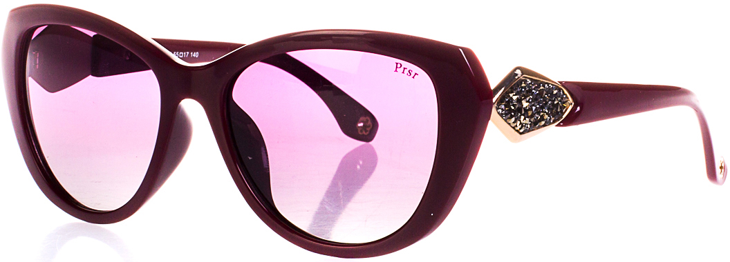 Очки солнцезащитные женские Vita Pelle, цвет: бордовый. OC184344T168